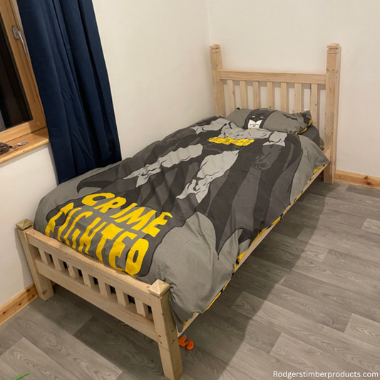 Contemporary Handmade Single Bed