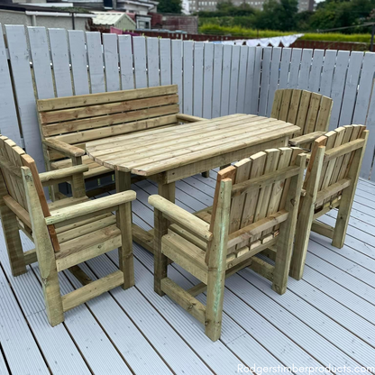 Handmade Table And Chairs Set